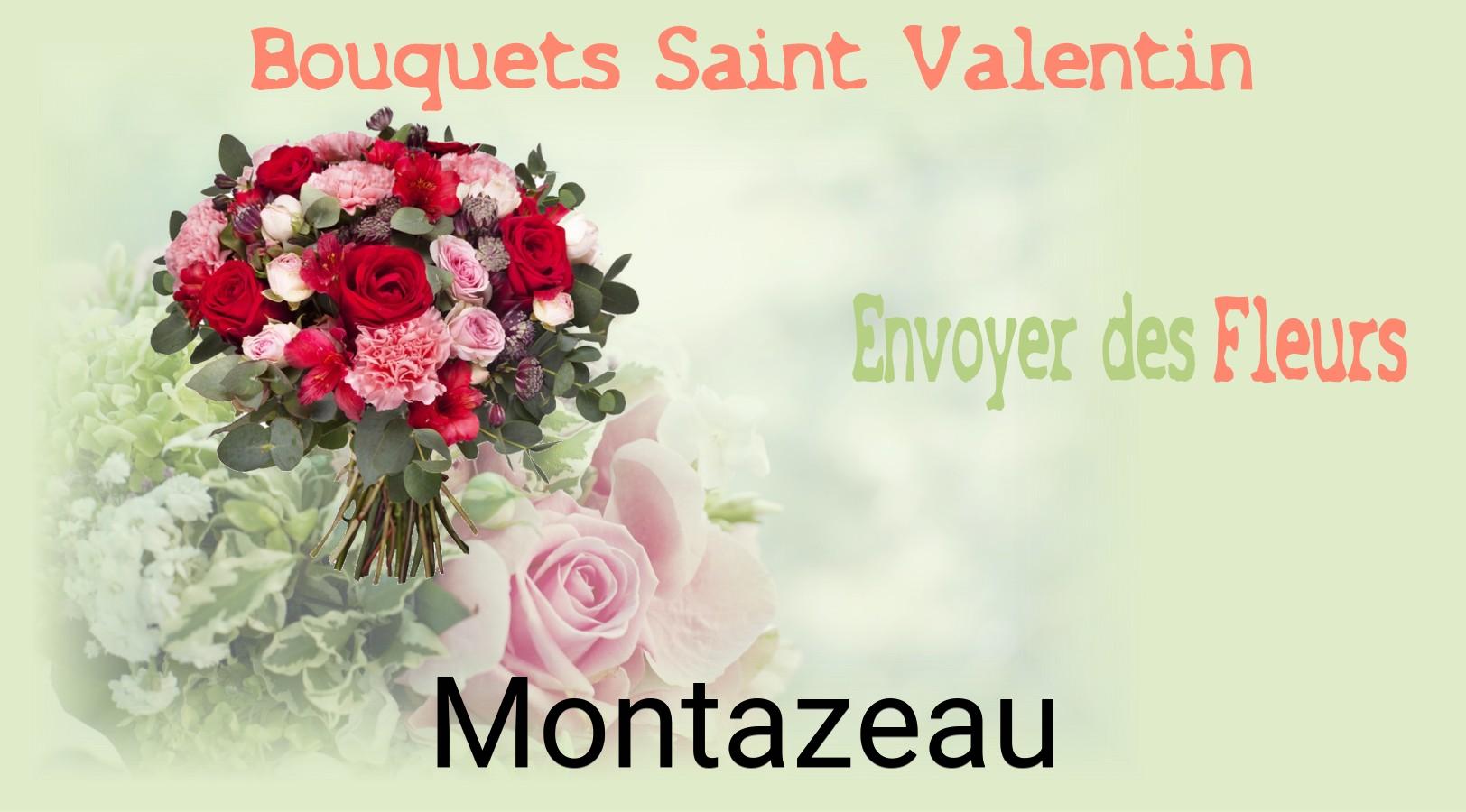 Roses de Saint-Valentin livrées à Montazeau
